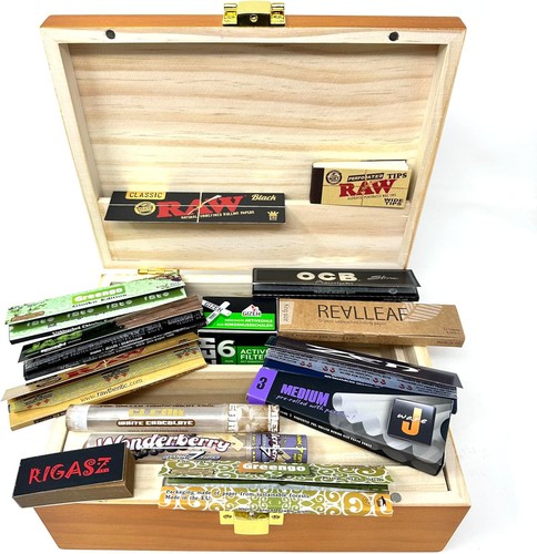Deluxe rolling box gift set - box,