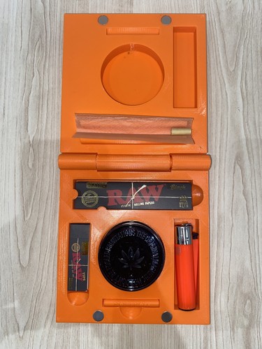 Orange rollbox rolling - orange, box