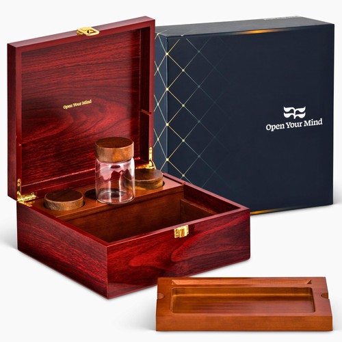 Luxury wooden stash - wooden, box